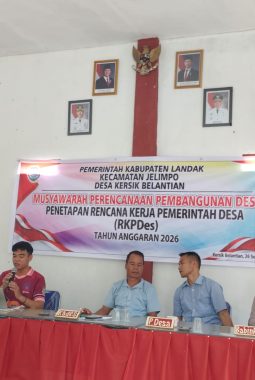 Bripka R.G Silitonga Hadiri Giat Musrenbang Desa Kersik Bekantian Tahun Anggaran 2026,