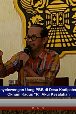 Dugaan Penyelewengan Uang PBB di Desa Kadipaten Wiradesa, Oknum Kadus Akui Kesalahan